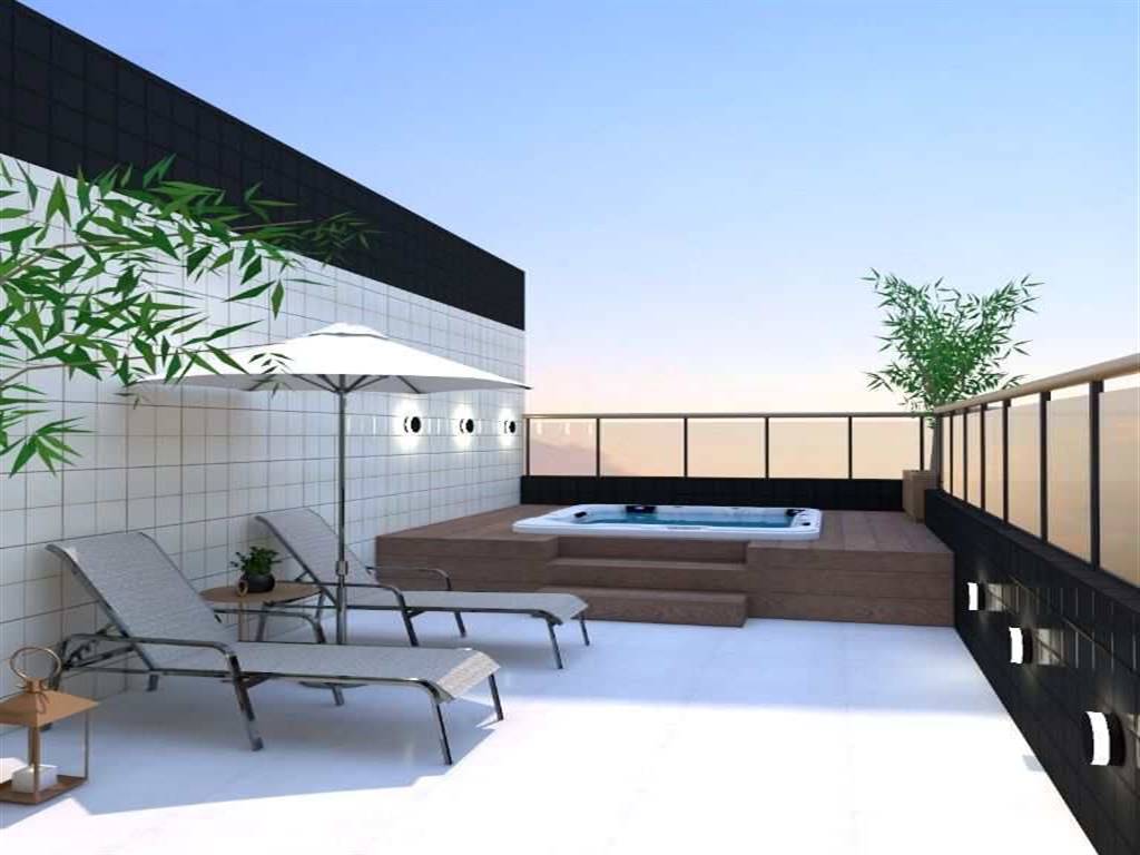 Apartamento com 2 quartos e 53 m² em Ocian, Praia Grande