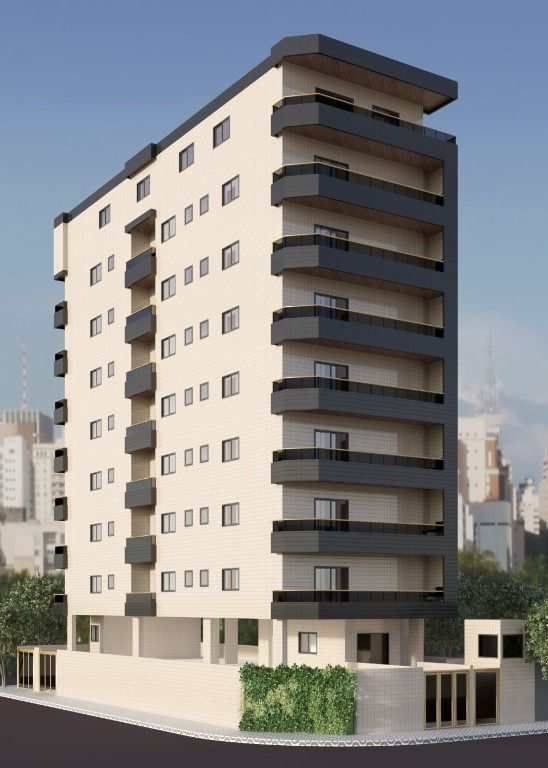 Apartamento com 2 quartos e 53 m² em Ocian, Praia Grande