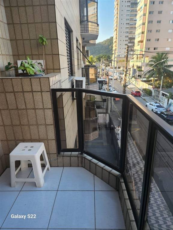 Apartamento com 1 quarto e 53 m² em Ocian, Praia Grande