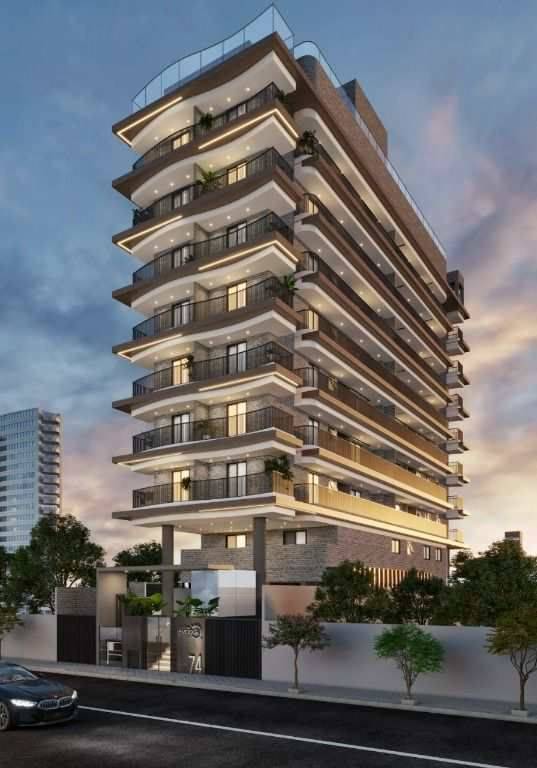 Apartamento com 2 quartos e 58 m² em Ocian, Praia Grande