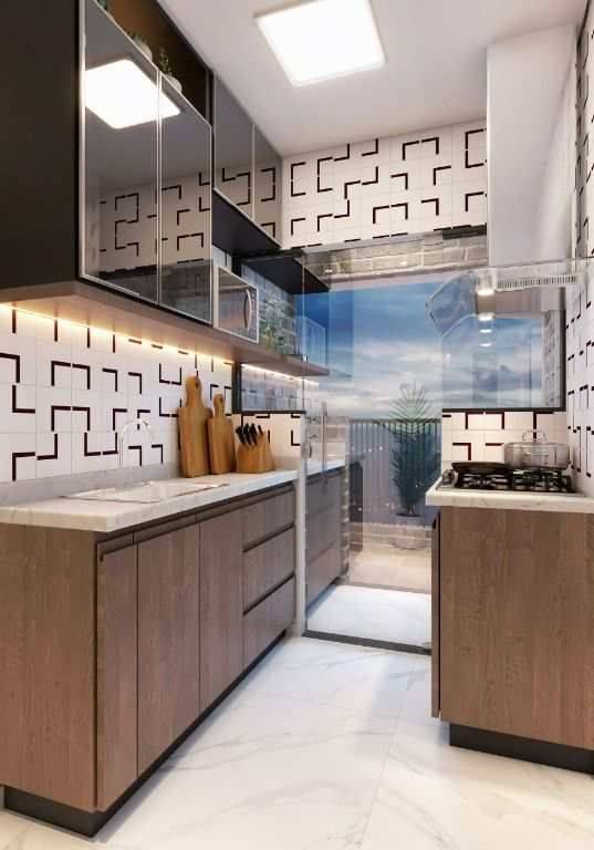 Apartamento com 2 quartos e 58 m² em Ocian, Praia Grande