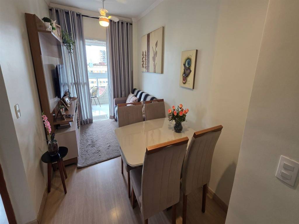 Apartamento com 2 quartos e 62 m² em Ocian, Praia Grande