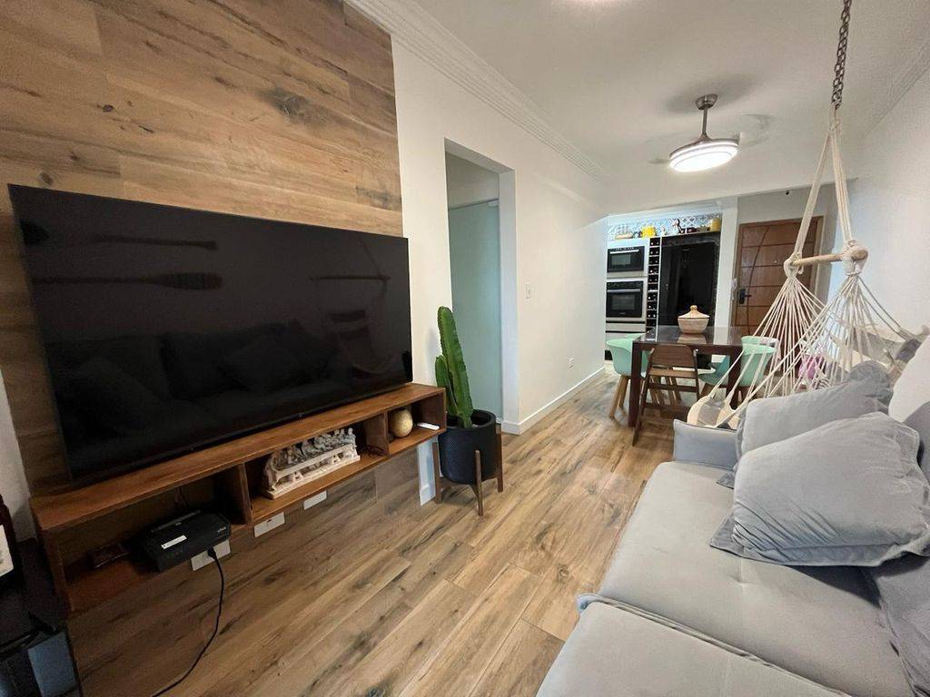 Apartamento com 2 quartos e 60 m² em Ocian, Praia Grande