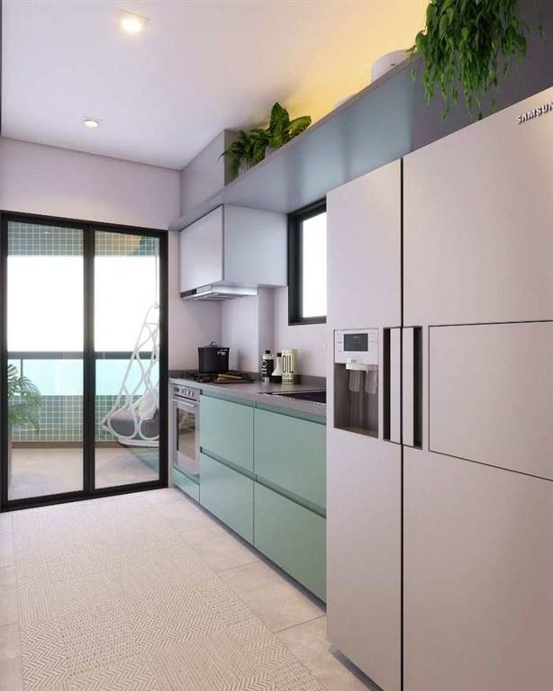 Apartamento com 2 quartos e 67 m² em Ocian, Praia Grande