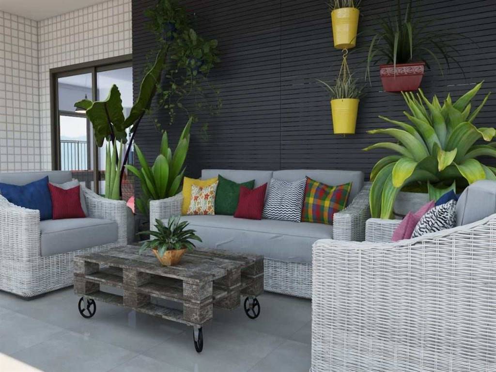 Apartamento com 3 quartos e 105 m² em Ocian, Praia Grande