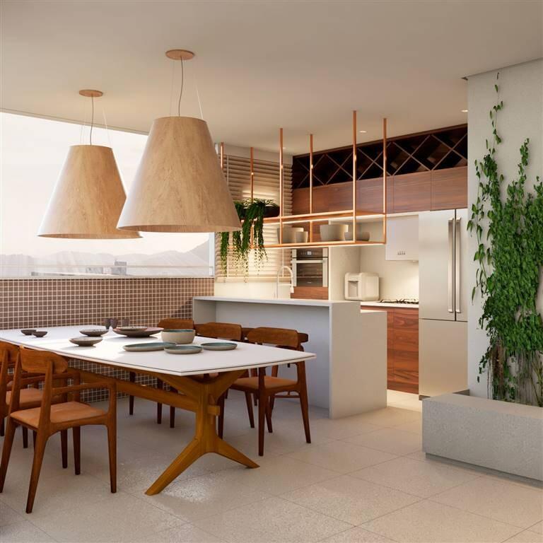 Apartamento com 3 quartos e 80 m² em Ocian, Praia Grande