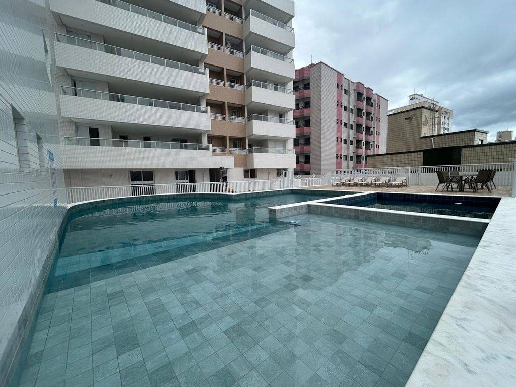 Apartamento com 1 quarto e 60 m² em Ocian, Praia Grande