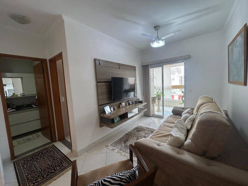 Apartamento com 1 quarto e 59 m² em Ocian, Praia Grande