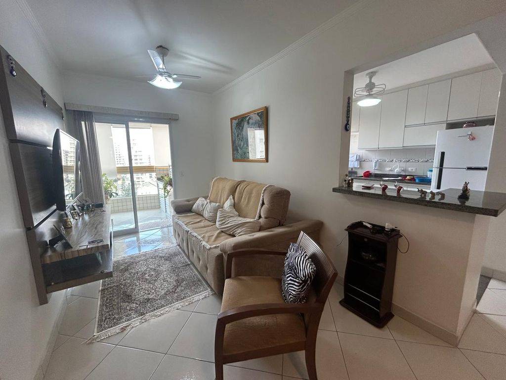 Apartamento com 1 quarto e 59 m² em Ocian, Praia Grande