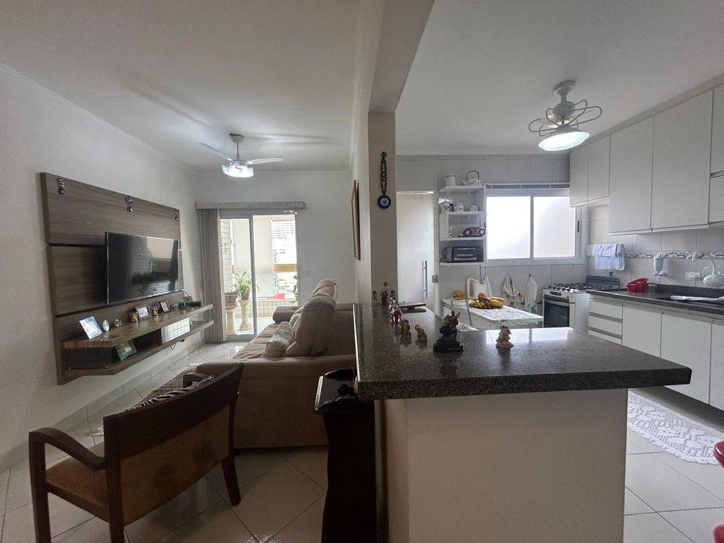 Apartamento com 1 quarto e 59 m² em Ocian, Praia Grande