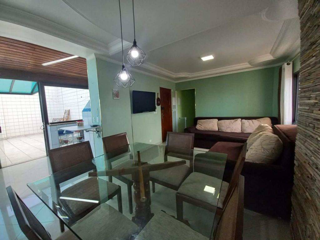 Apartamento com 3 quartos e 176 m² em Ocian, Praia Grande
