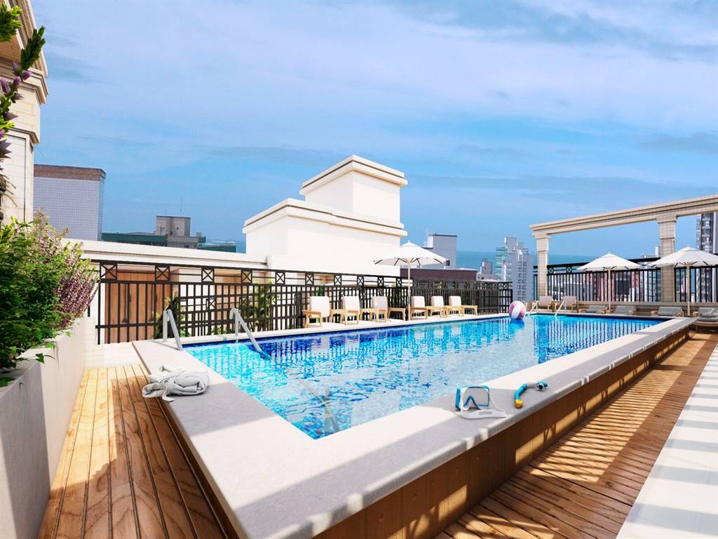 Apartamento com 3 quartos e 120 m² em Ocian, Praia Grande
