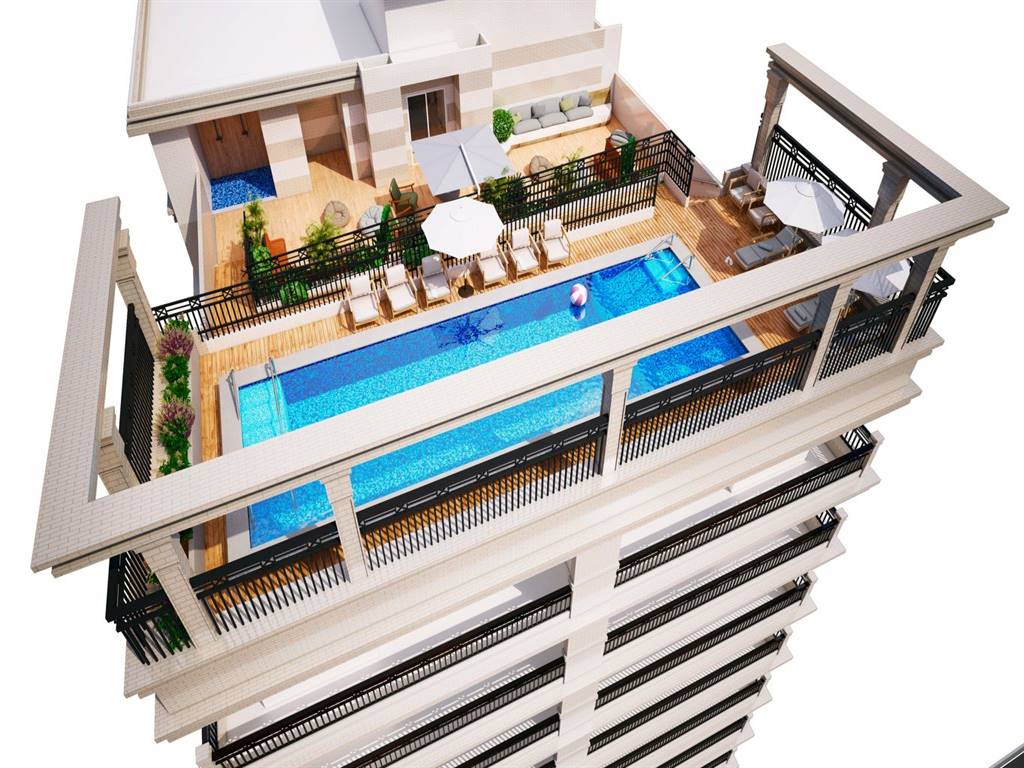 Apartamento com 3 quartos e 120 m² em Ocian, Praia Grande