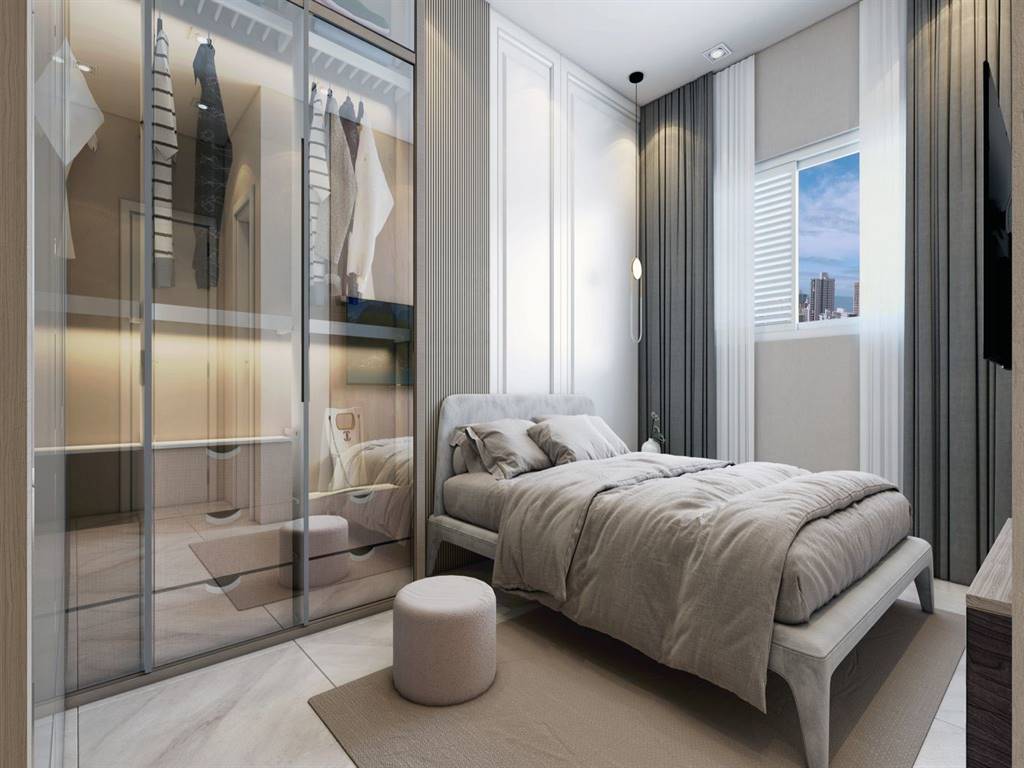 Apartamento com 3 quartos e 120 m² em Ocian, Praia Grande