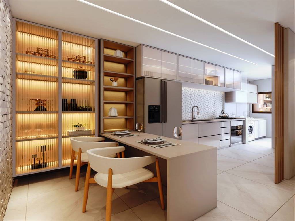 Apartamento com 3 quartos e 127 m² em Ocian, Praia Grande