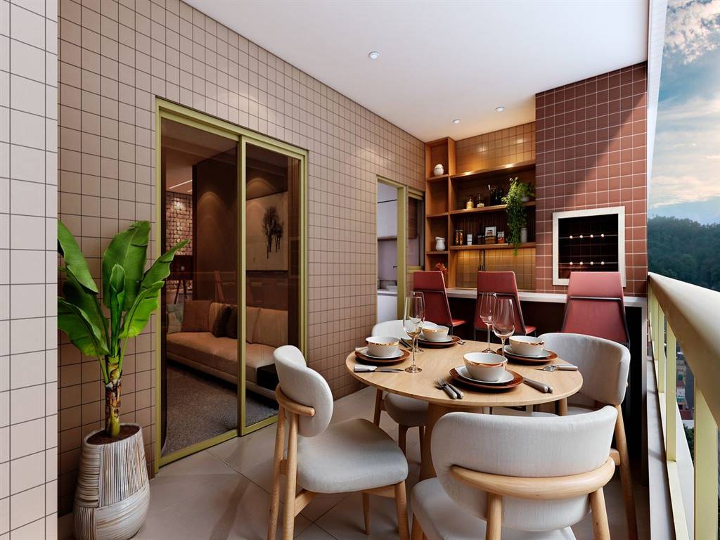 Apartamento com 3 quartos e 127 m² em Ocian, Praia Grande