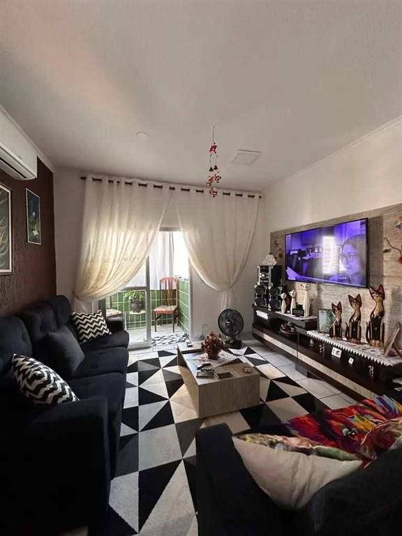Apartamento com 2 quartos e 80 m² em Ocian, Praia Grande