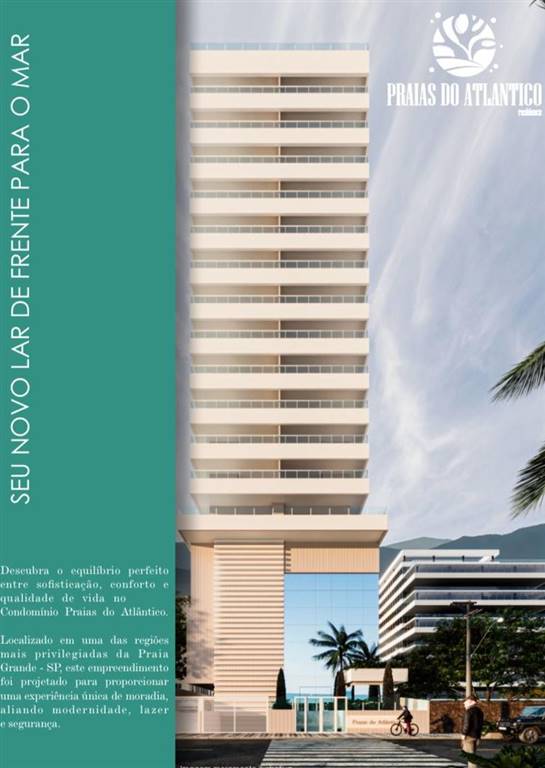 Apartamento com 2 quartos e 108 m² em Ocian, Praia Grande