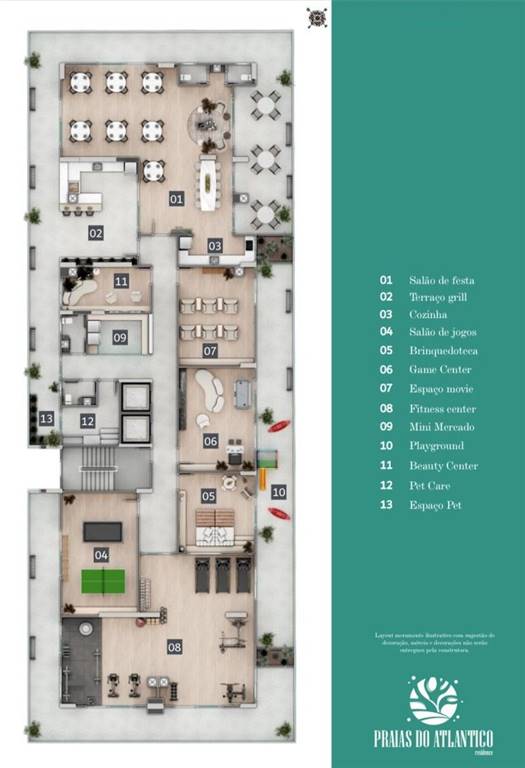 Apartamento com 2 quartos e 108 m² em Ocian, Praia Grande