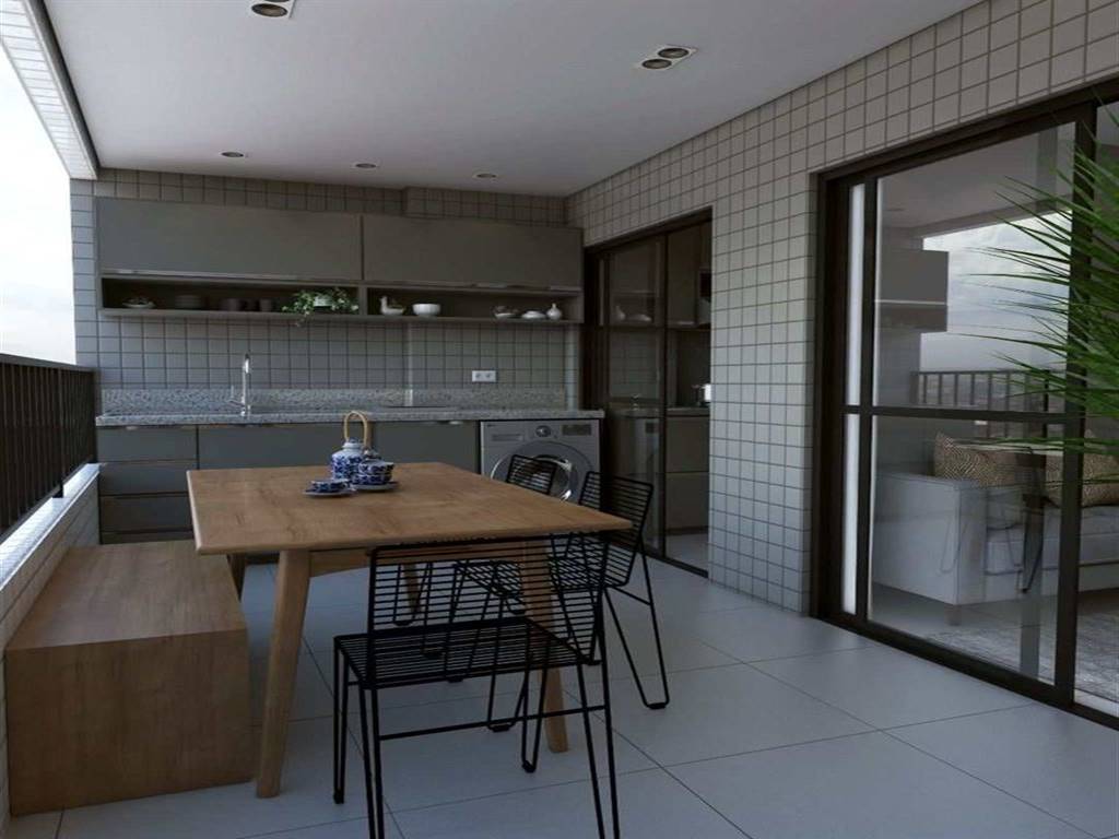 Apartamento com 2 quartos e 74 m² em Ocian, Praia Grande