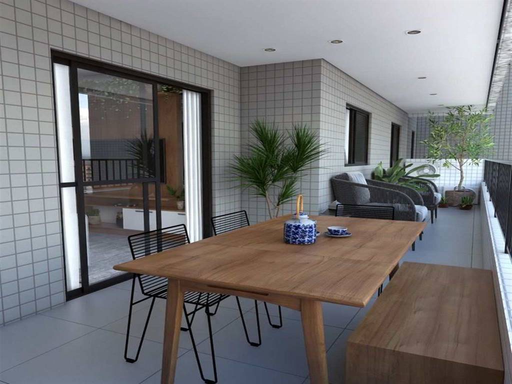 Apartamento com 2 quartos e 74 m² em Ocian, Praia Grande