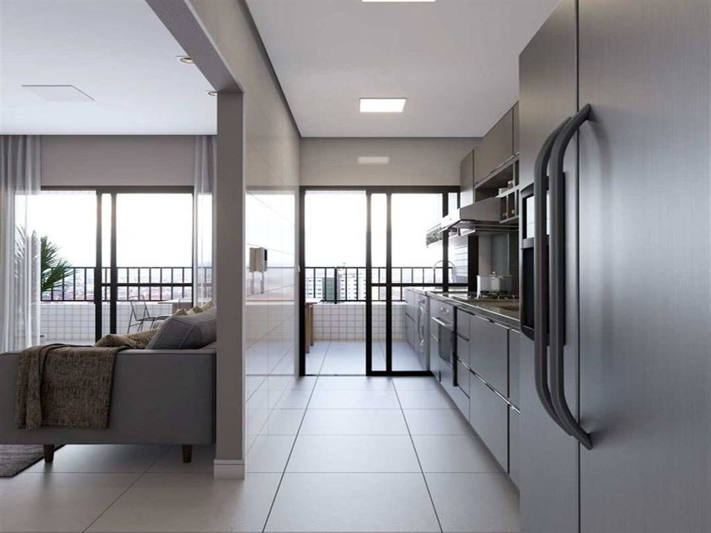 Apartamento com 2 quartos e 74 m² em Ocian, Praia Grande