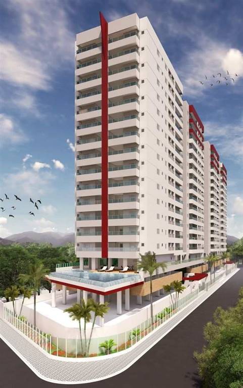 Apartamento com 2 quartos e 71 m² em Ocian, Praia Grande