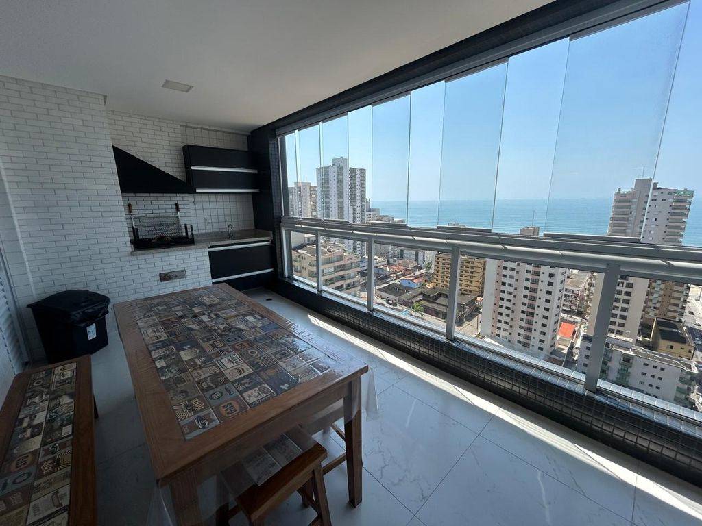 Apartamento com 3 quartos e 132 m² em Ocian, Praia Grande
