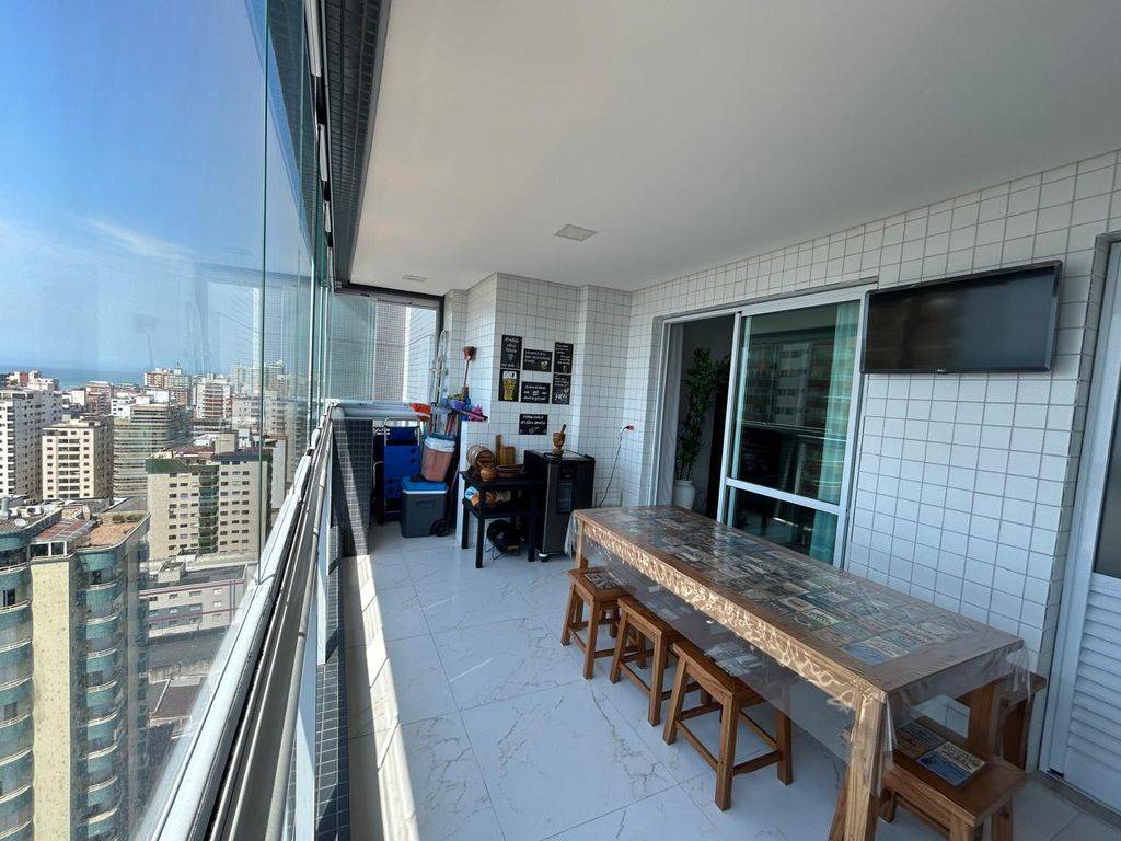 Apartamento com 3 quartos e 132 m² em Ocian, Praia Grande