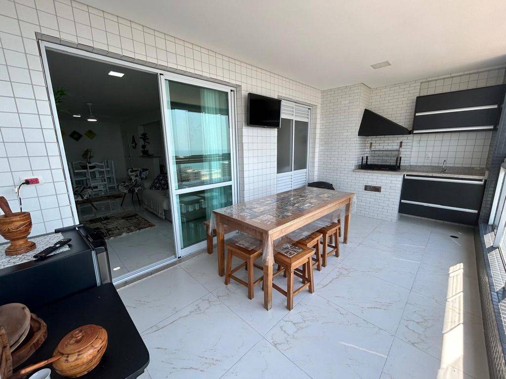 Apartamento com 3 quartos e 132 m² em Ocian, Praia Grande