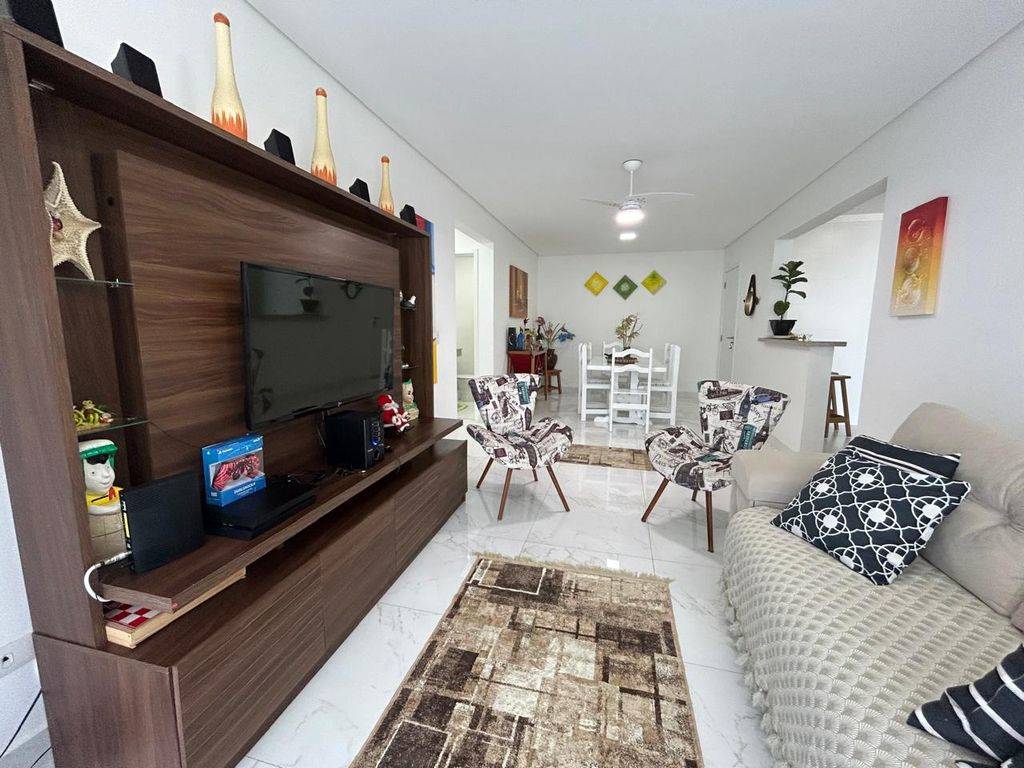Apartamento com 3 quartos e 132 m² em Ocian, Praia Grande