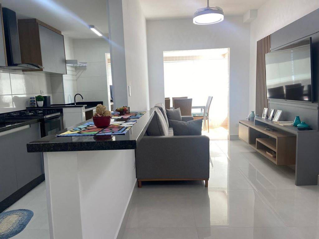 Apartamento com 2 quartos e 70 m² em Ocian, Praia Grande