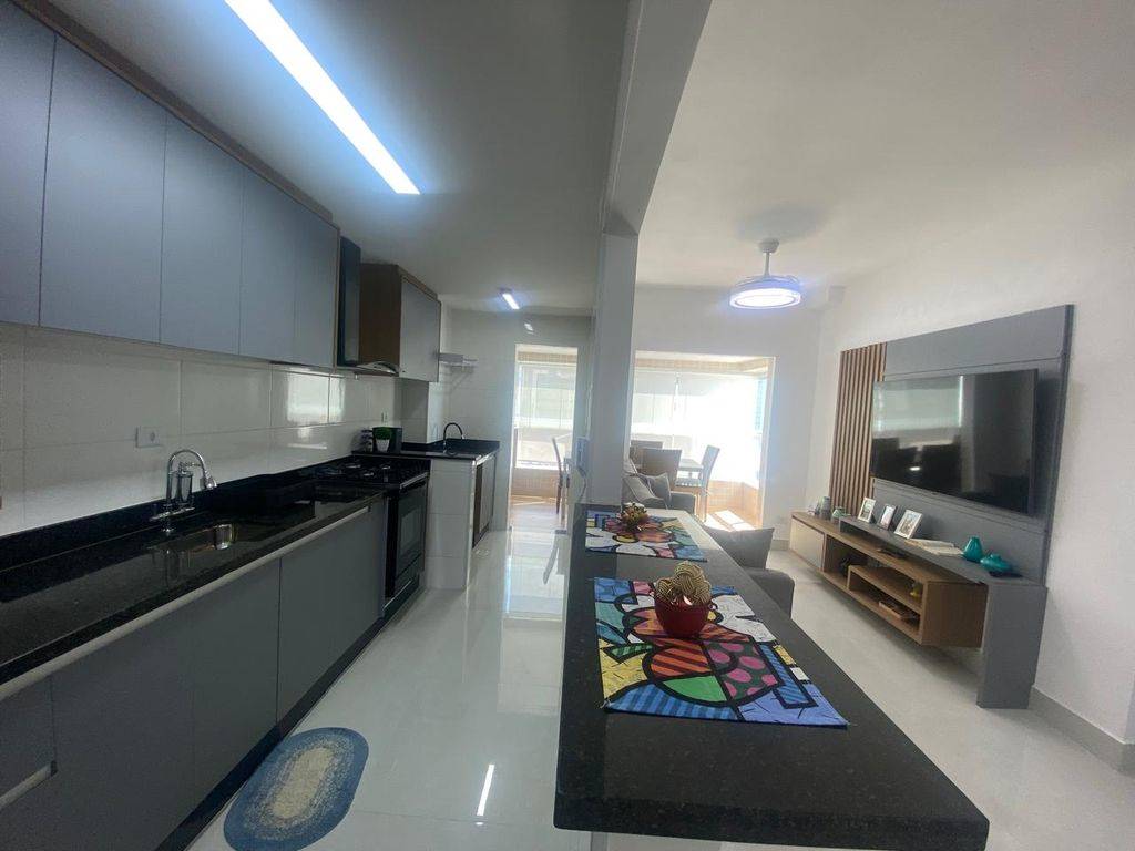 Apartamento com 2 quartos e 70 m² em Ocian, Praia Grande