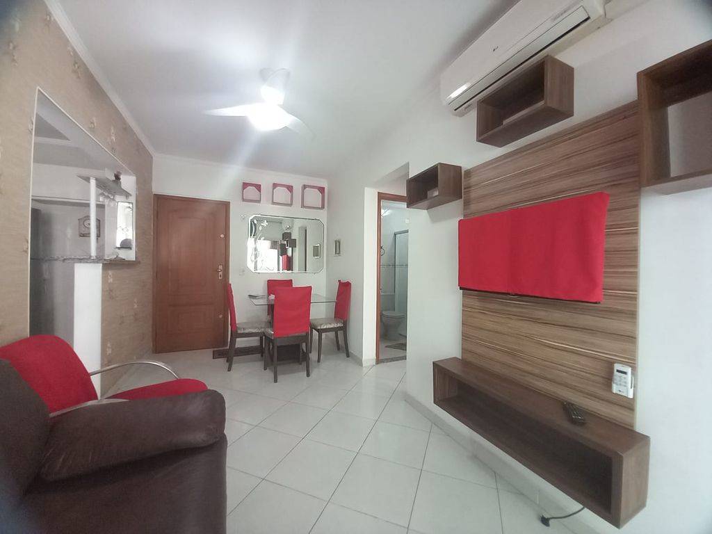 Apartamento com 1 quarto e 55 m² em Ocian, Praia Grande