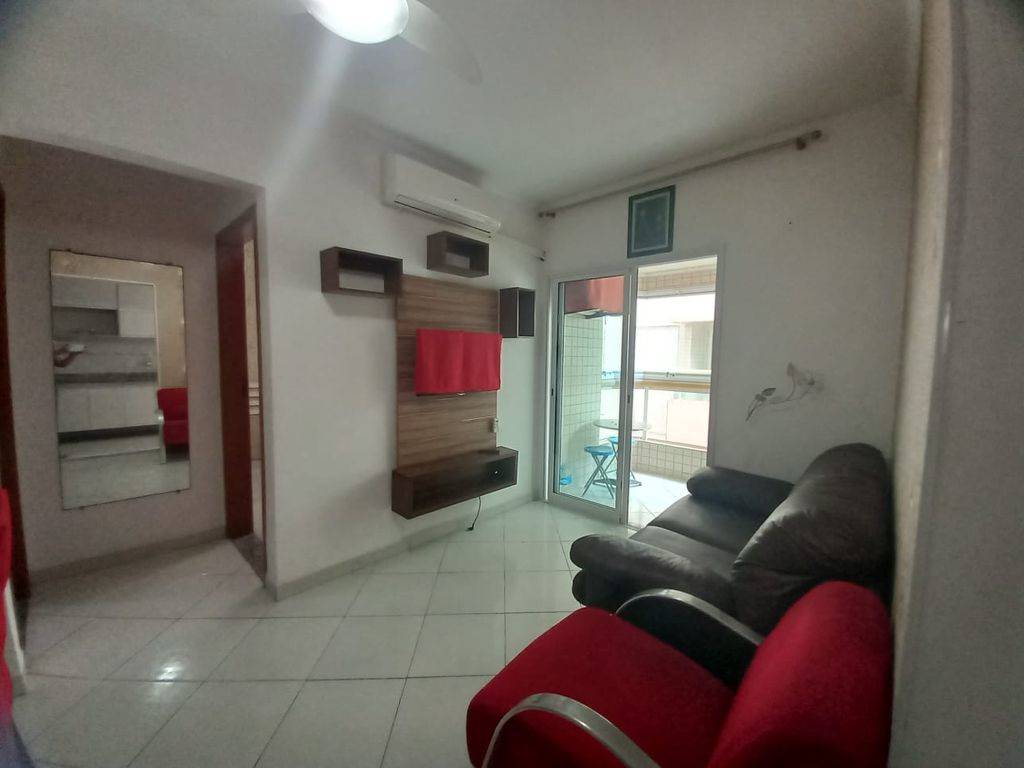 Apartamento com 1 quarto e 55 m² em Ocian, Praia Grande