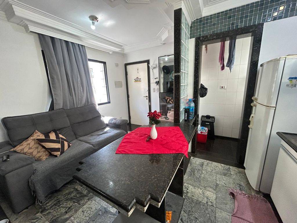 Apartamento com 1 quarto e 37 m² em Ocian, Praia Grande