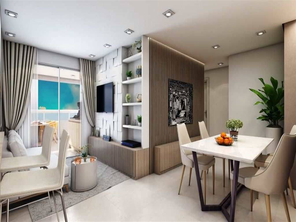 Apartamento com 2 quartos e 79 m² em Ocian, Praia Grande