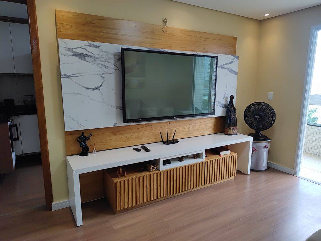 Apartamento com 2 quartos e 80 m² em Ocian, Praia Grande