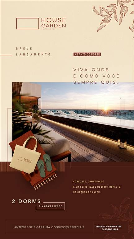 Apartamento com 2 quartos e 73 m² em Ocian, Praia Grande