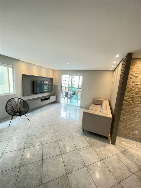 Apartamento com 3 quartos e 125 m² em Ocian, Praia Grande