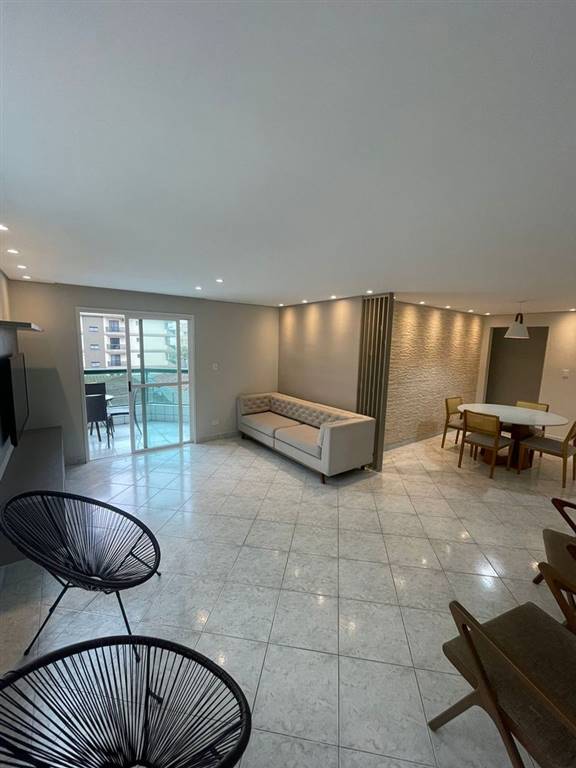 Apartamento com 3 quartos e 125 m² em Ocian, Praia Grande