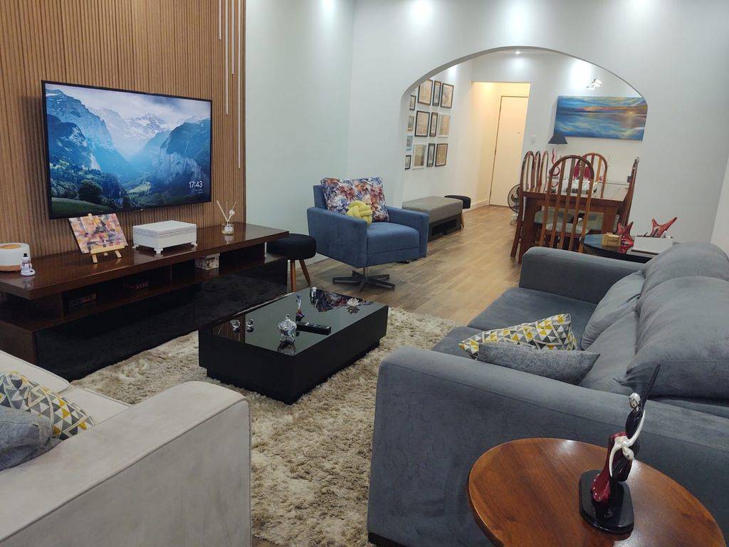 Apartamento com 3 quartos e 136 m² em Ocian, Praia Grande