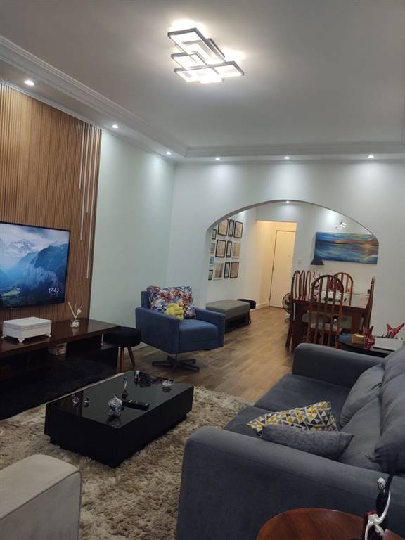 Apartamento com 3 quartos e 136 m² em Ocian, Praia Grande