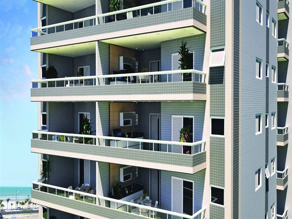 Apartamento com 2 quartos e 80 m² em Ocian, Praia Grande