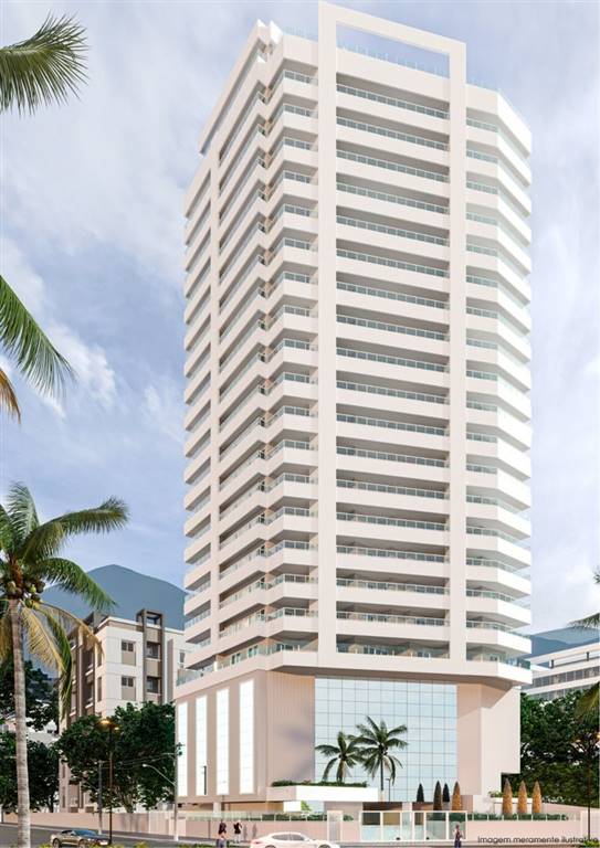 Apartamento com 2 quartos e 65 m² em Ocian, Praia Grande