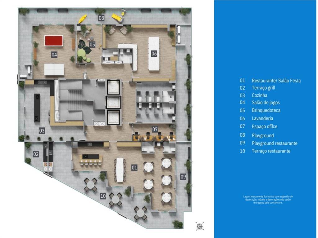 Apartamento com 2 quartos e 65 m² em Ocian, Praia Grande