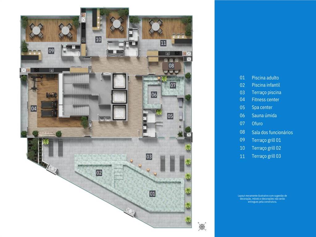 Apartamento com 1 quarto e 40 m² em Ocian, Praia Grande