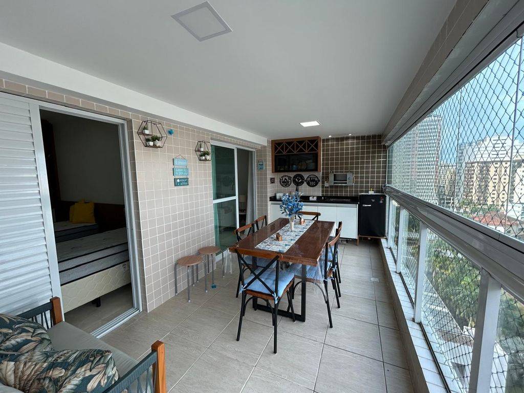 Apartamento com 3 quartos e 116 m² em Ocian, Praia Grande