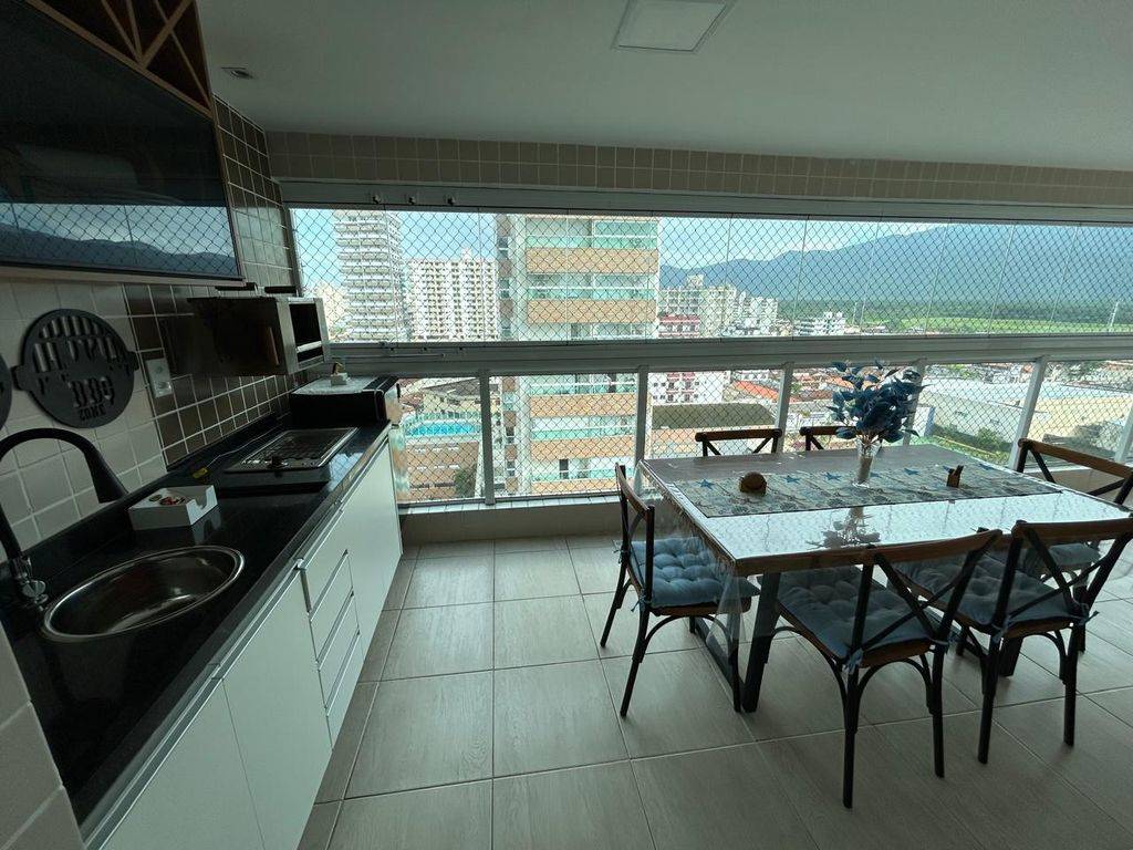 Apartamento com 3 quartos e 116 m² em Ocian, Praia Grande