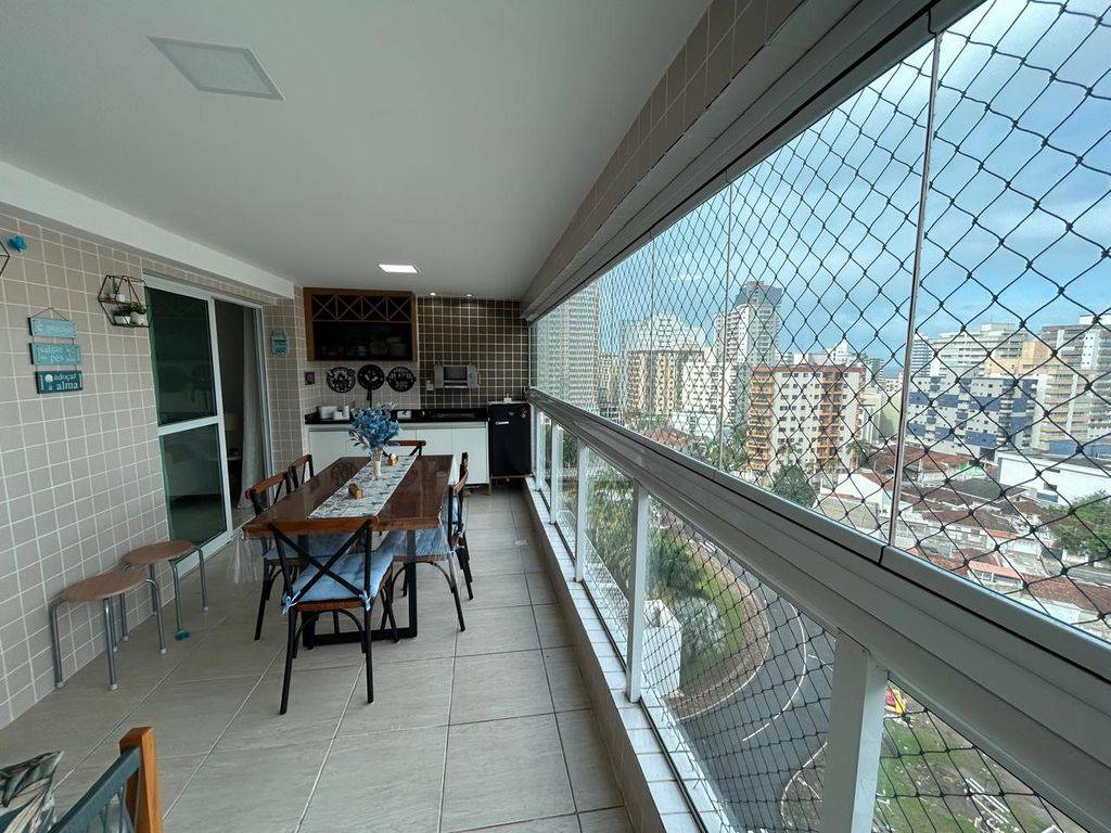 Apartamento com 3 quartos e 116 m² em Ocian, Praia Grande
